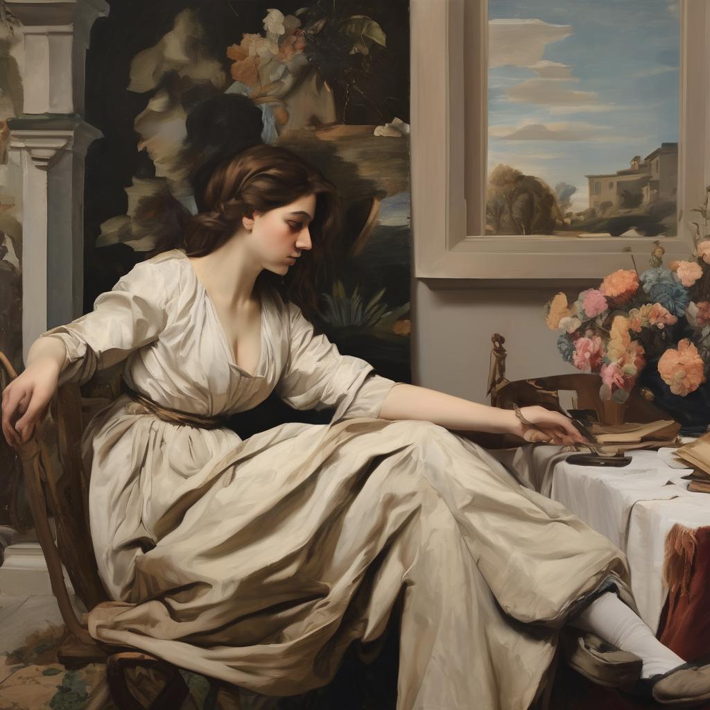 Το ύφος και η τεχνική του ζωγράφου